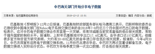 出口報關